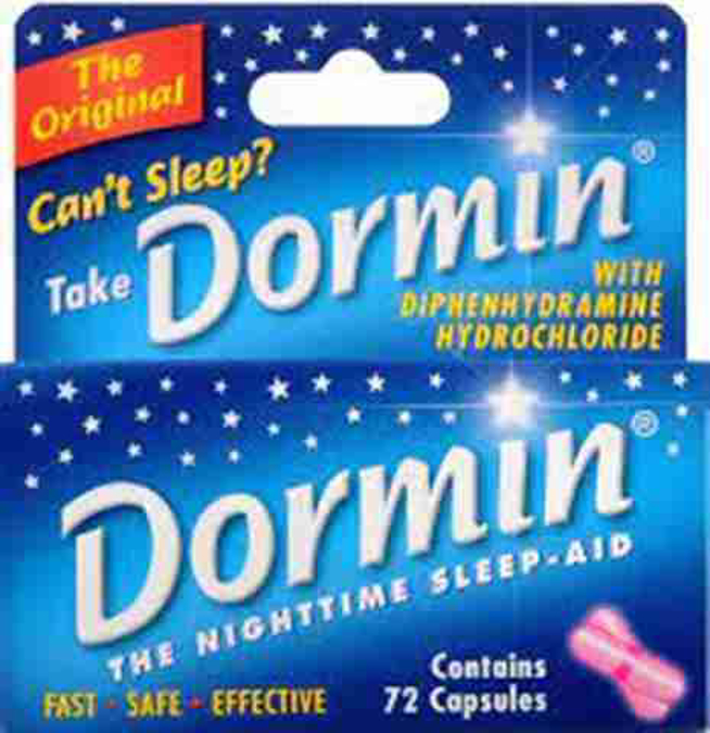 Picture of Dormin Actual Size 72 Capsules 