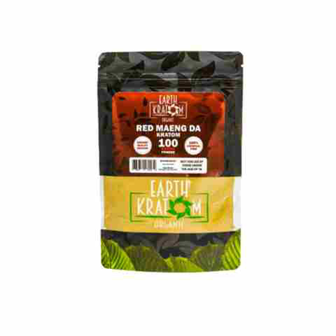 Picture of EARTH KRATOM POWDER 100GM - RED MAENG DA