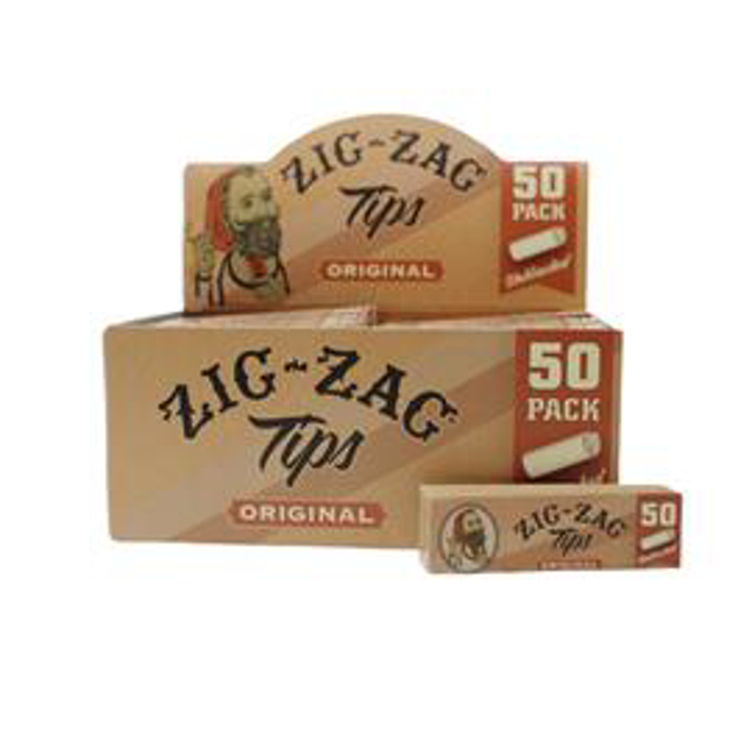 Picture of Zig Zag Original Unbleached Tips 50CT