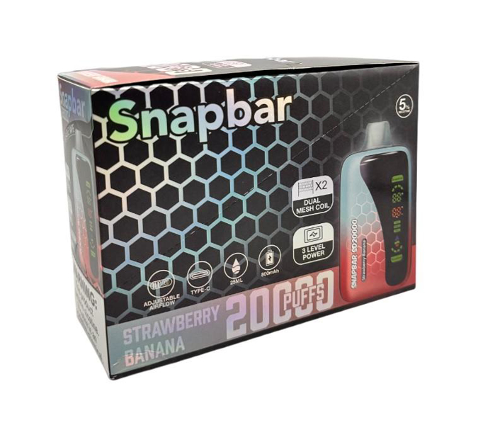 Picture of Snapbar Strawberry Banana 20K Puffs