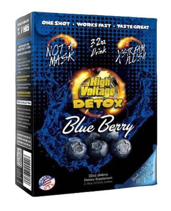 Picture of High Voltage Detox Blueberry 16ozx2