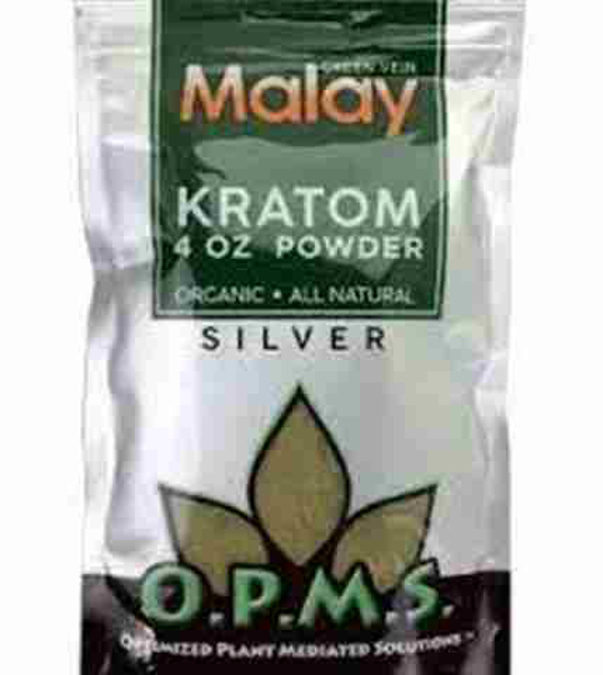 Picture of O.p.m.s silver powder 4oz - Green vein malay