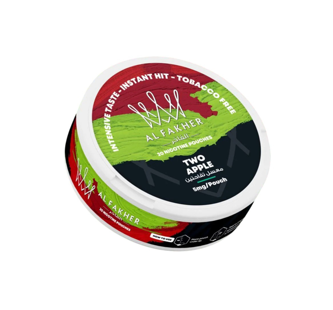 Picture of Al Fakher Nicotine Pouch Two Apple 5mg 5CT