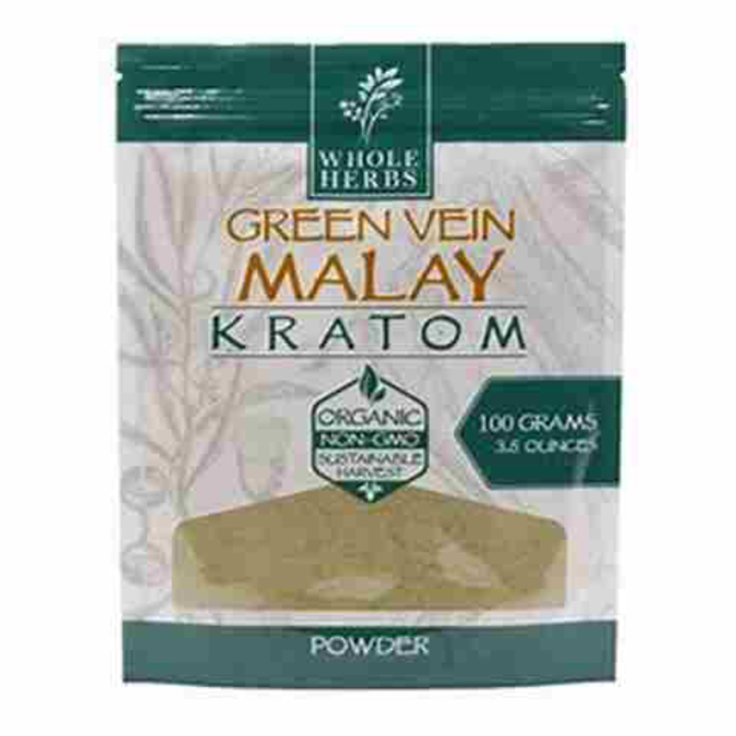 Picture of Wholeherbs Kratom powder  3.5oz - Green vein malay