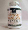 Picture of WHOLEHERBS KRATOM CAPSULES 72G 120CT - GREEN VEIN MALAY