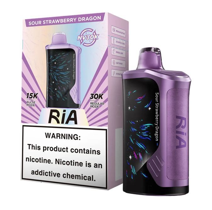Picture of RIA 30KPuffs-Sour Strawberry Dragon