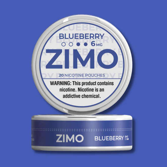 Picture of Zimo Blueberry 6mg Nicotine Pouches 5CT 
