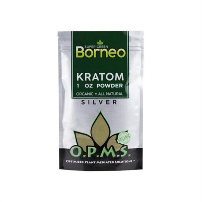 Picture of O.P.M.S silver powder 1oz - Super green borneo