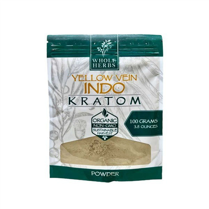 Picture of Wholeherbs Kratom powder 3.5oz - Yellow vein indo