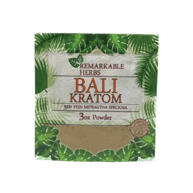 Picture of Remarkable Herbs Kratom powder 3 oz - RED VEIN BALI