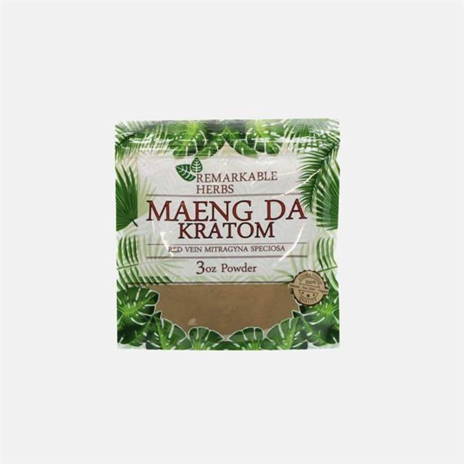 Picture of Remarkable Herbs Kratom powder 1oz - Red vein maeng da