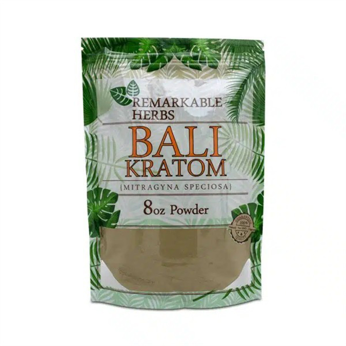Picture of Remarkable Herbs Kratom powder 8 oz - Bali