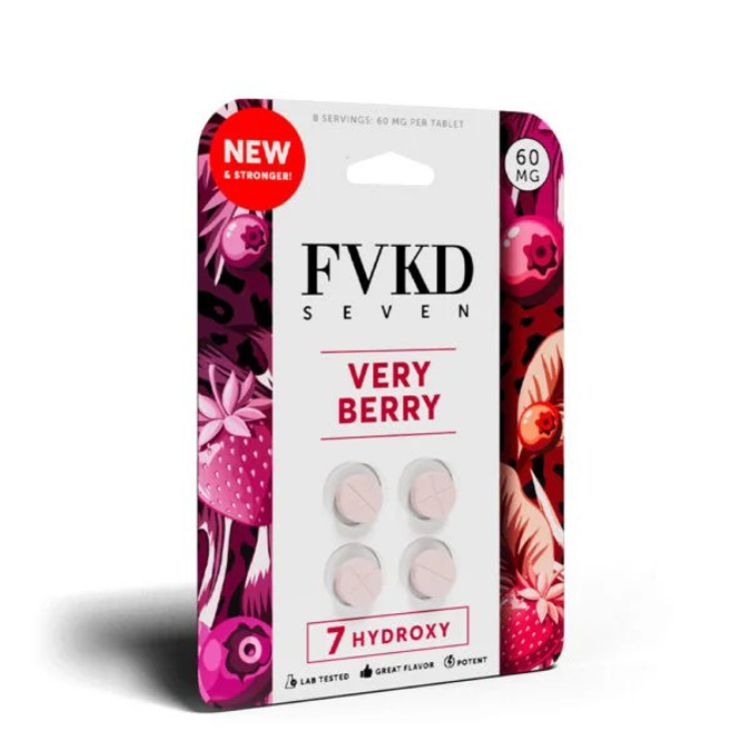 Picture of HYDROX - FVKD TAB 60MG 4CT- VERY BERRY