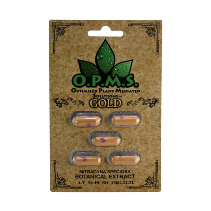 Picture of Opms tablets 5ct 10pk - Gold