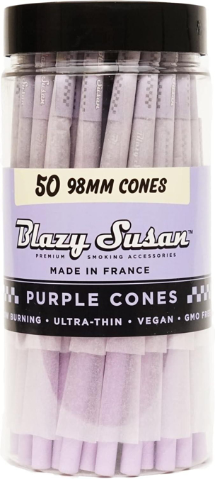 Picture of BLAZY SUSAN PURLE 98MM CONES 50 CT