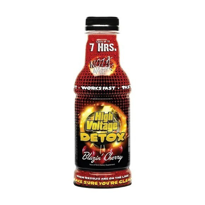 Picture of HIGH VOLTAGE DETOX 16 OZ - BLAZIN CHERRY