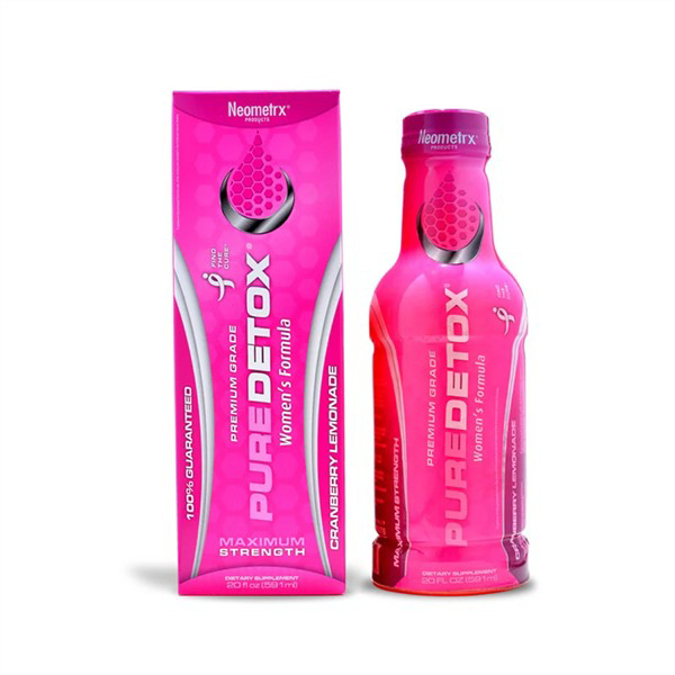 Picture of PURE DETOX MAXIMUM STRENGTH 20OZ - CRANBERRY LEMONADE