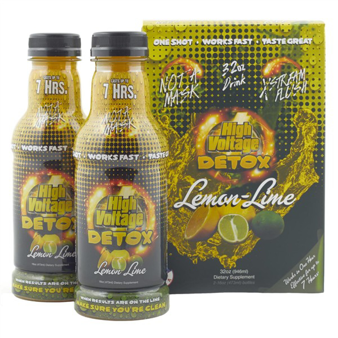 Picture of HIGH VOLTAGE DETOX 7H DRINK 32OZ 2CT/BX - LEMON LIME