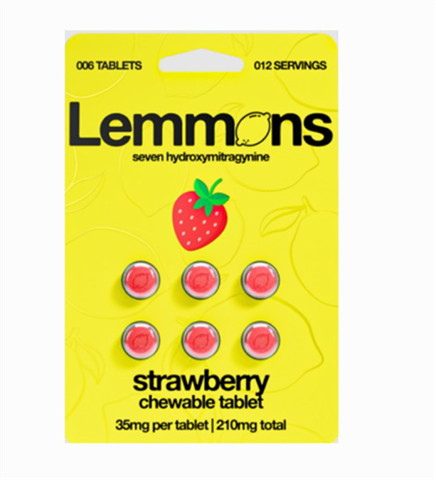 Picture of HYDROX - LEMMONS TAB 35MG 6CT - STRAWBERRY