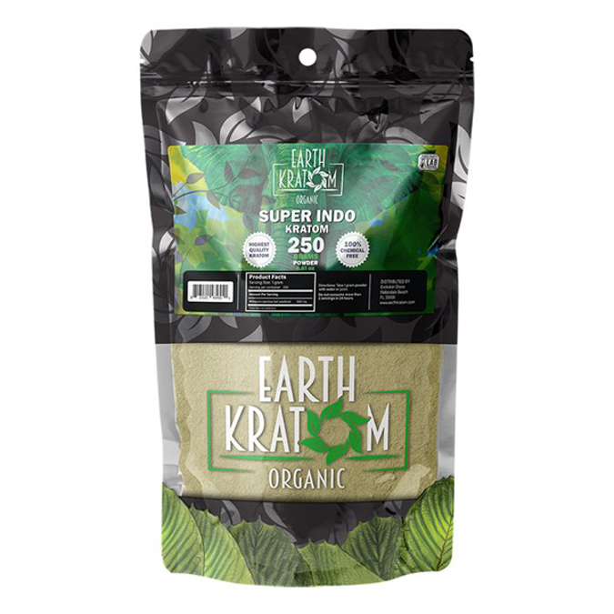 Picture of EARTH KRATOM POWDER 250GM - SUPER INDO