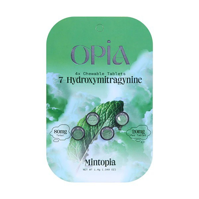 Picture of HYDROX - Opia tablets 20mg 4pk - Mintopia 