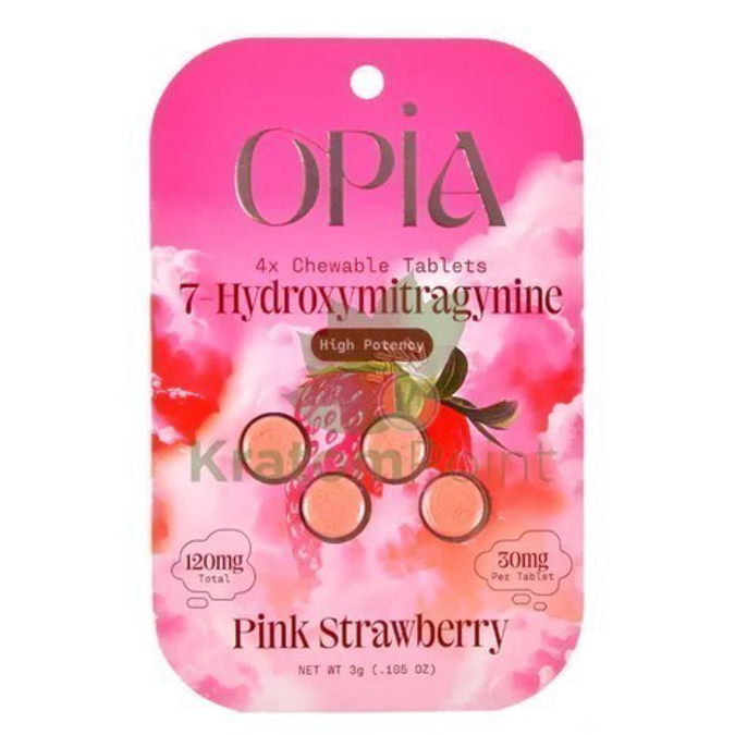 Picture of HYDROX - OPIA TAB 30MG 4CT - PINK STRAWBERRY
