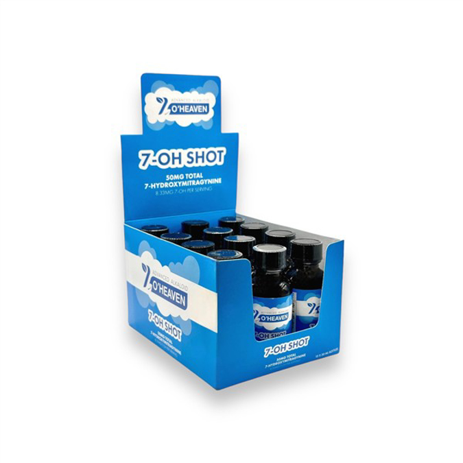 Picture of HYDROX - 7OHEAVEN SHOT 50MG 12CT/BOX  - BLUE