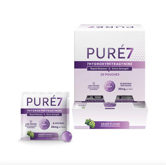Picture of HYDROXY - PURE 30MG 50CT - GRAPE