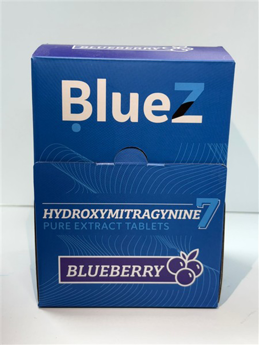 Picture of BLUEZ HYDROXY TABS 20MG 30BAGS/BOX - BLUEBERRY