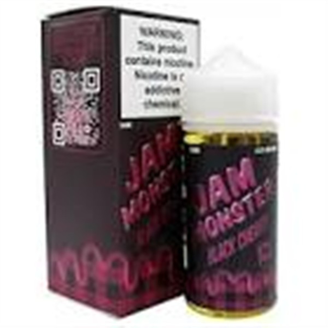 Picture of JAM MONSTER  E-JUICE 6MG 100ML - BLACK CHERRY
