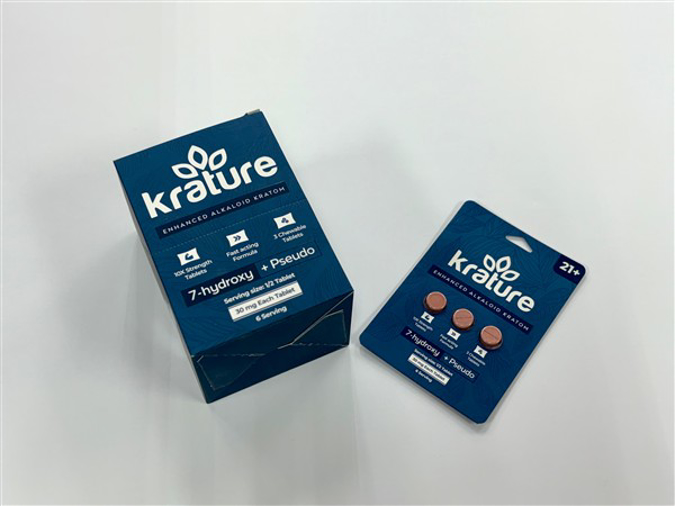 Picture of KRATURE 7 HYDROXY TAB 30MG 3CT - 