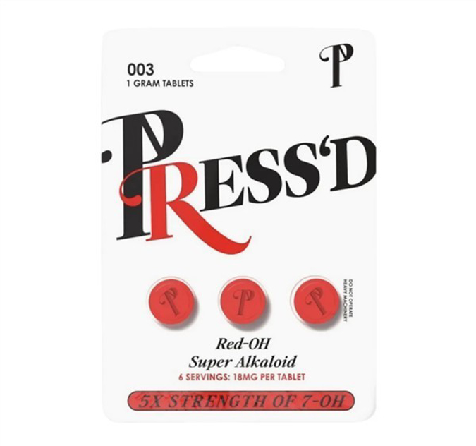 Picture of H - PRES 18 3PK 25CT/BX - RED