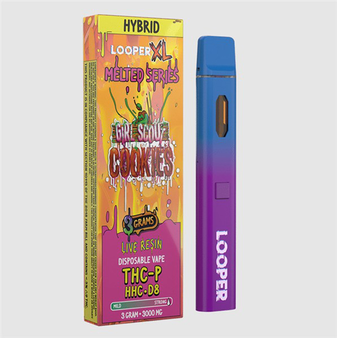 Picture of Looper Disposable Live Resin XL 3Grams-Girl Scout Cookies