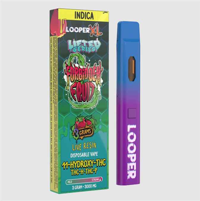 Picture of Looper Disposable Live Resin XL 3Grams-Forbidden Fruit 