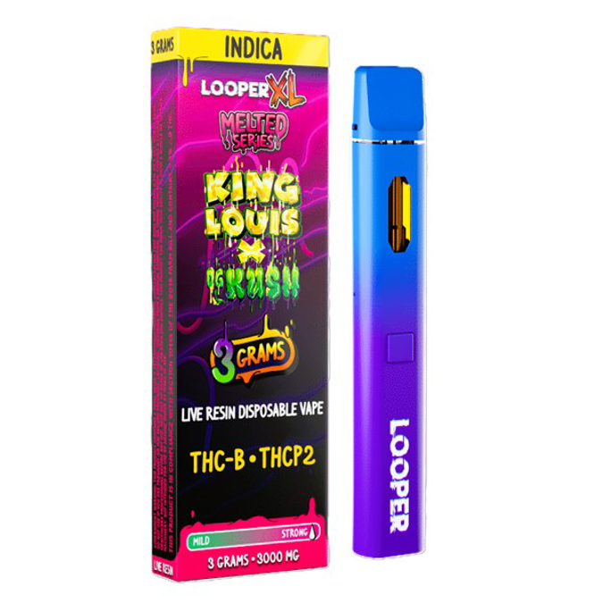 Picture of LOOPER DISPOSABLE LIVE RESIN XL 3GRAMS - KING LOUIS