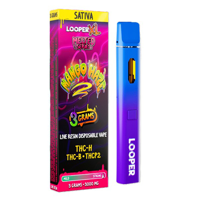 Picture of LOOPER DISPOSABLE LIVE RESIN XL 3GRAMS - MANGO HAZE
