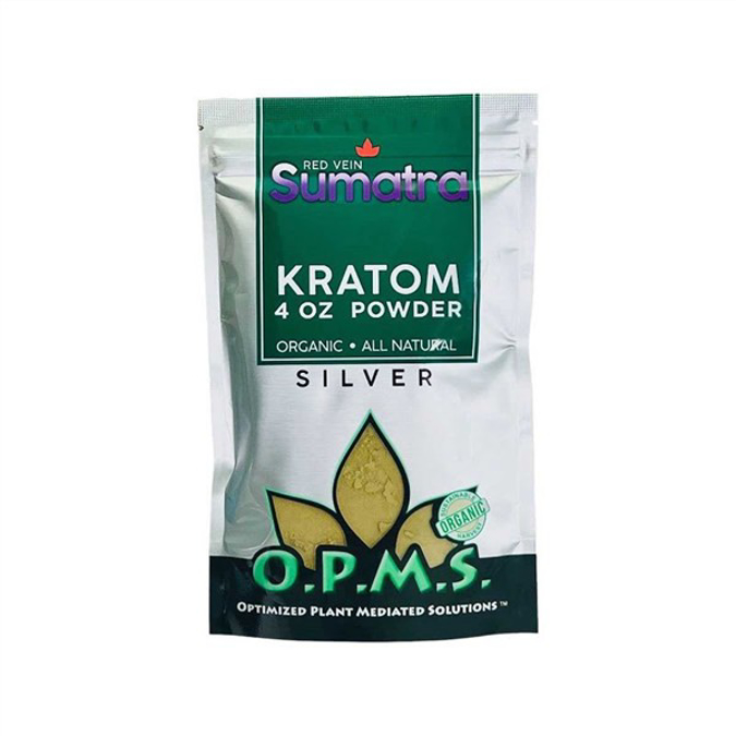 Picture of O.p.m.s silver powder 4oz - Red vein sumatra