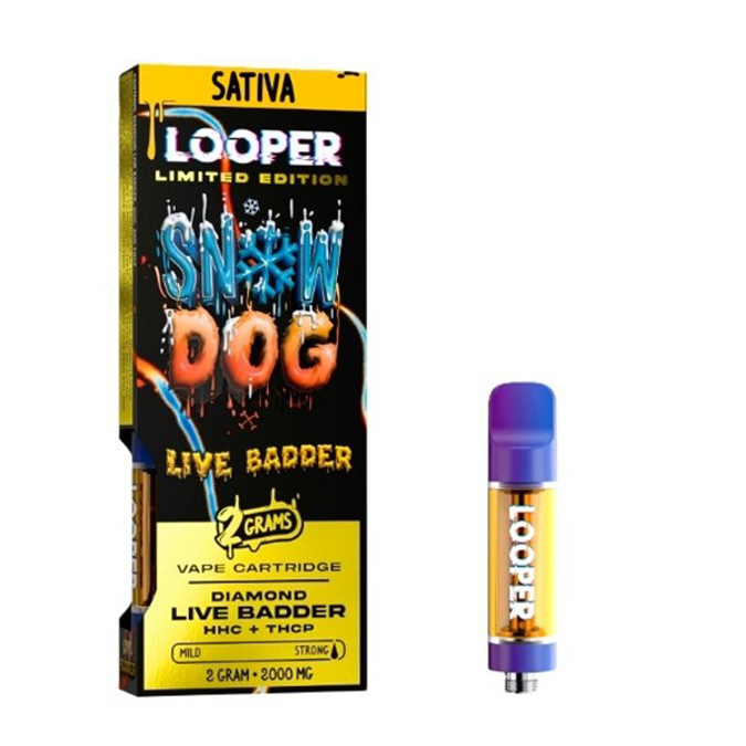Picture of LOOPER CARTRIDGE LIVE RESIN 2 GRAMS - SNOW DOG