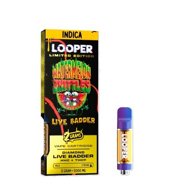 Picture of LOOPER CARTRIDGE LIVE RESIN 2 GRAMS - WATERMELON ZKITTLES
