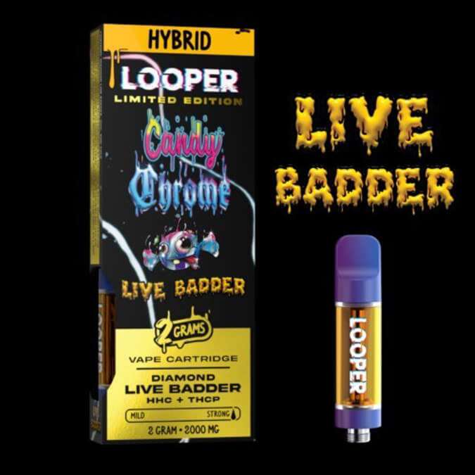 Picture of LOOPER CARTRIDGE LIVE RESIN 2 GRAMS - CANDY CHROME