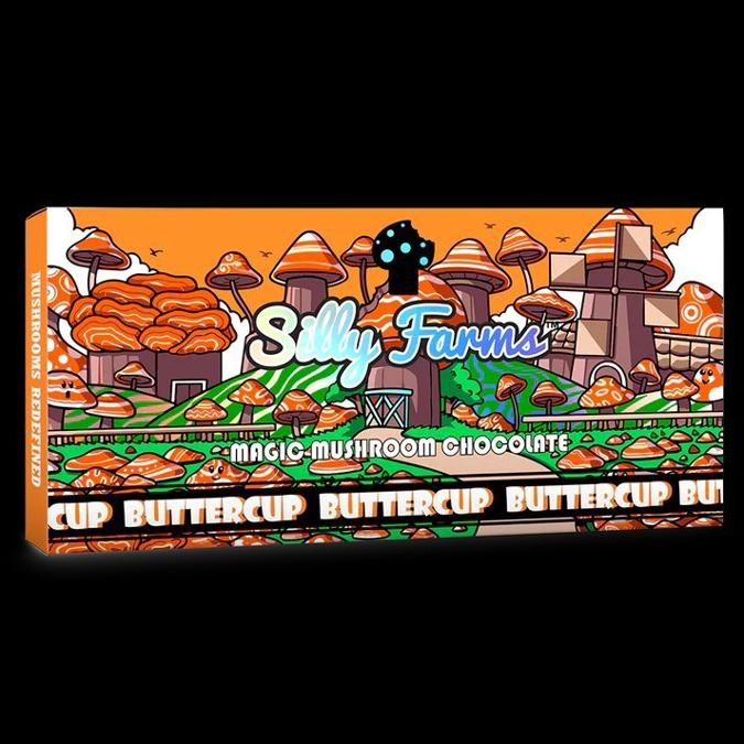 Picture of SILLY FARMS MAGIG MUSHROOM CHOCOLATE BAR 7000MG - BUTTERCUP