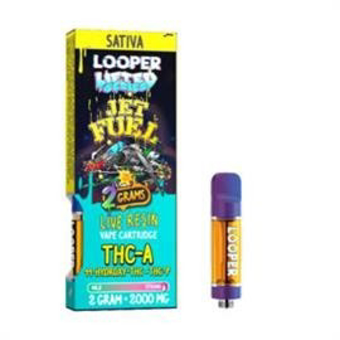 Picture of LOOPER CARTRIDGE LIVE RESIN 2 GRAMS - JET FUEL