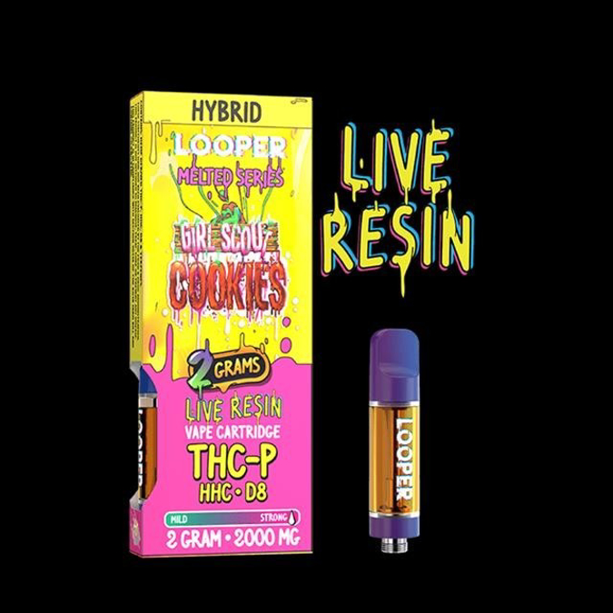 Picture of LOOPER CARTRIDGE LIVE RESIN 2 GRAMS - GIRL SCOUT COOKES