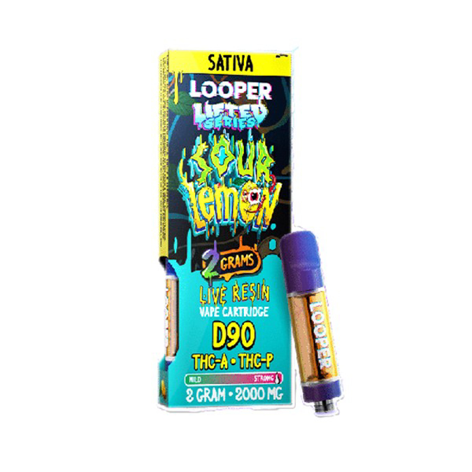 Picture of LOOPER CARTRIDGE LIVE RESIN 2 GRAMS - SOUR LEMON