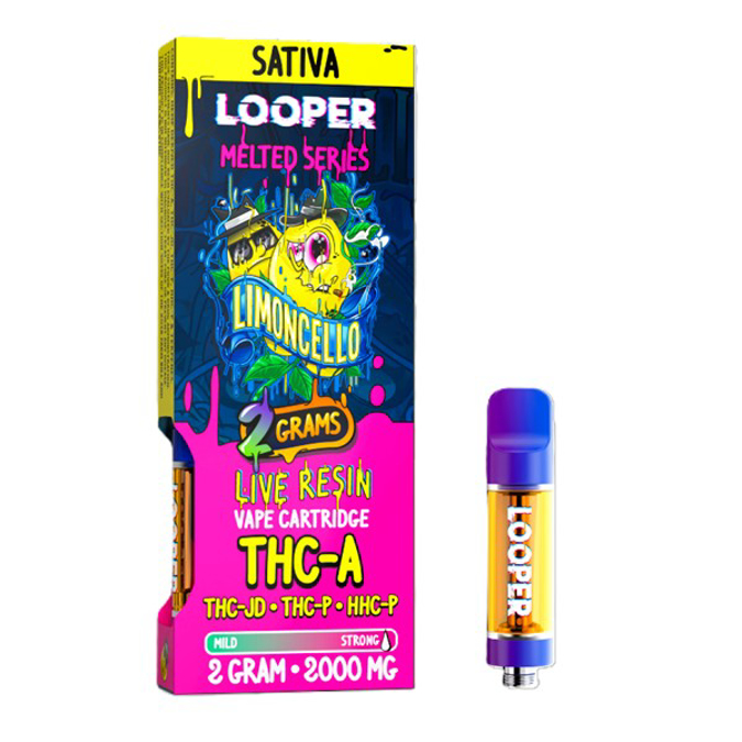 Picture of LOOPER CARTRIDGE LIVE RESIN 2 GRAMS - LIMONCELLO