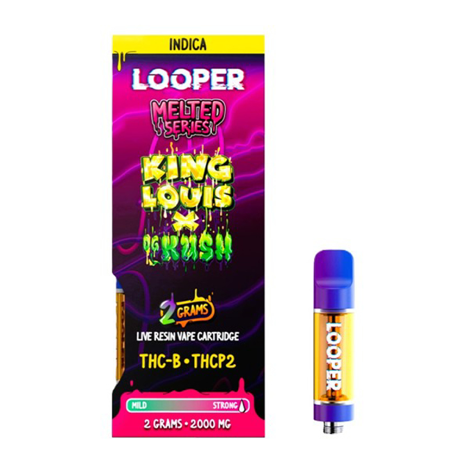 Picture of LOOPER CARTRIDGE LIVE RESIN 2 GRAMS - KING LOUIS