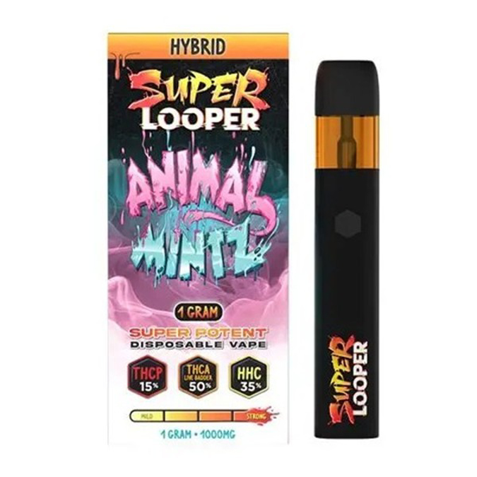 Picture of LOOPER SUPER POTENT DISPOSABLE 1 GRAM - ANIMAL MINTZ