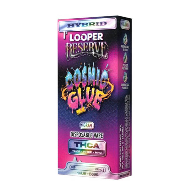 Picture of LOOPER RESERVE DISPOSABLE 1GRAM THCA - COSMIC GLUE