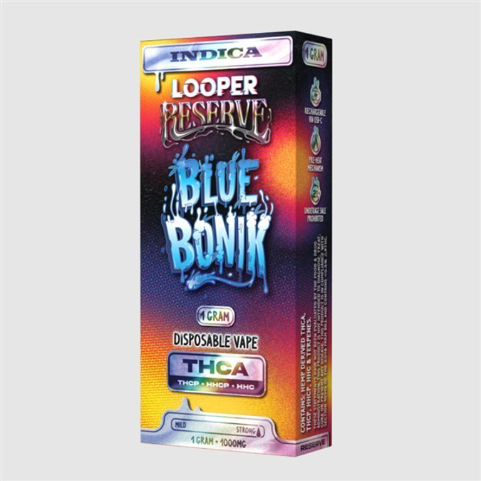 Picture of Looper Reserve Disposable 1gram THCA-BLUE BONIX