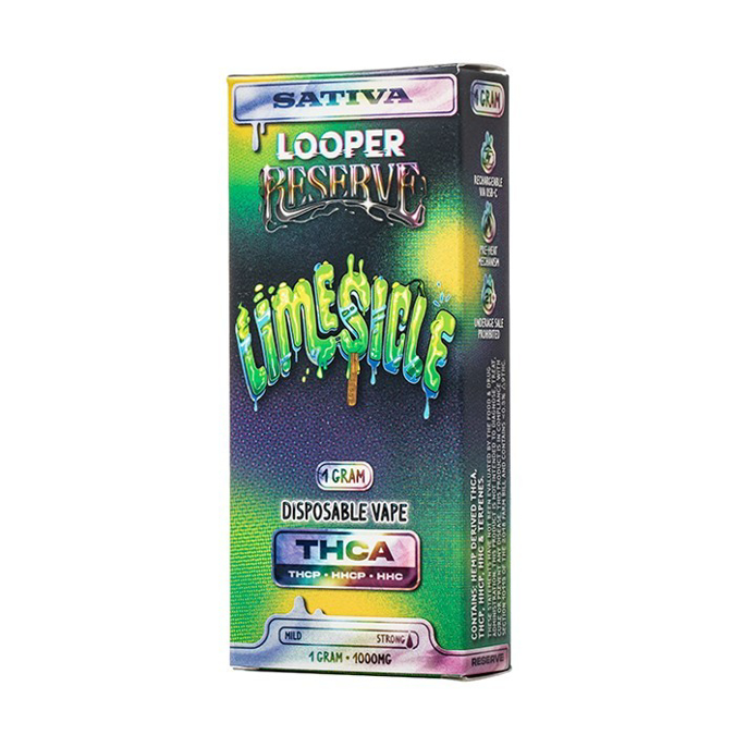 Picture of Looper Reserve Disposable 1gram THCA- LIMESICLE